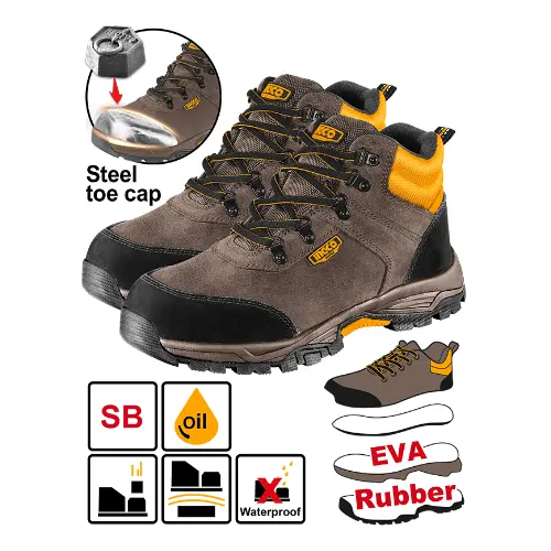Echipament protectie gradina - Bocanci de Protectie SB NR 42 INGCO