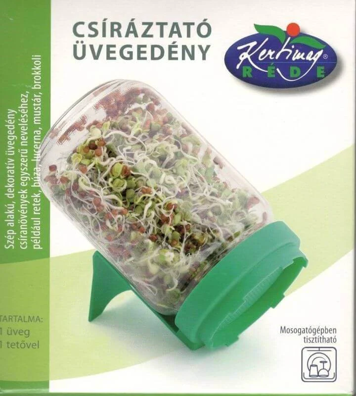 Seminte pentru germinare - Borcan Sticla Germinare – Sistem Simplu pentru Muguri si Microgreens Acasa