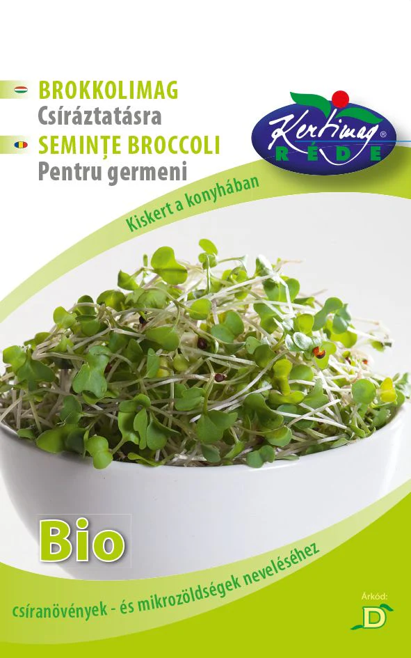 Seminte pentru germinare - Broccoli Bio Germinare – Super-Aliment, Muguri Bogati in Sulforafan