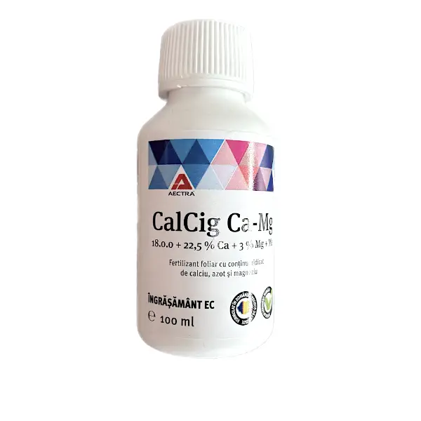 Ingrasaminte plante - CalCig Ca-Mg - Calciu Magneziu - 100ml - ingrasamant foliar