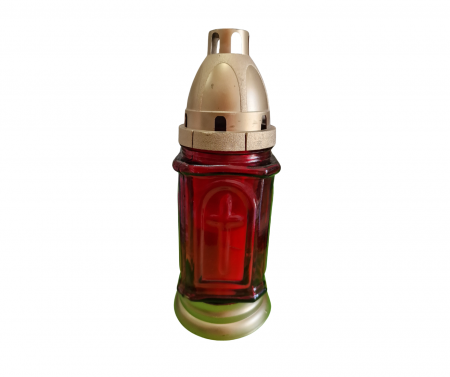 Candele / Rezerve / Lumanari - Candele Sticla (cod: 5366) - Rosu