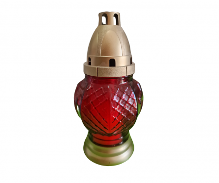 Candele Sticla (cod: 5367) - Rosu [1]