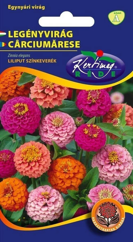 Seminte flori - Seminte Flori Carciumarese Liliput 2g Kertimag - Flori Mici, Rotunde si Colorate