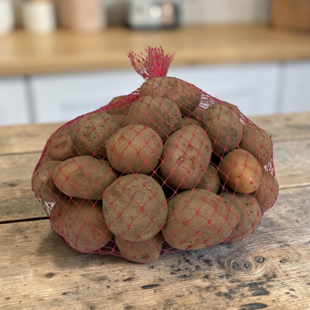 Cartofi de Samanta Bellarosa Harghita, Pachet 50 Minituberculi, calibru 25-35mm, Clasa Elita, Coaja Rosie [3]