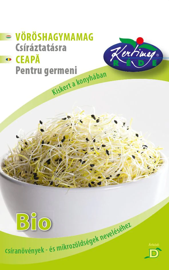 Seminte pentru germinare - Ceapa Bio Germinare – Muguri Aromati, Gust Intens si Proaspat