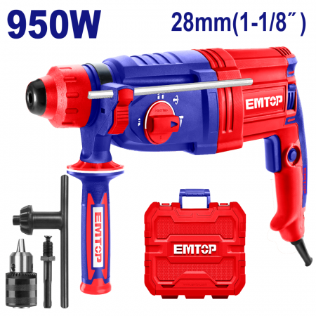Truse /set scule - Ciocan rotopercutor de 950W