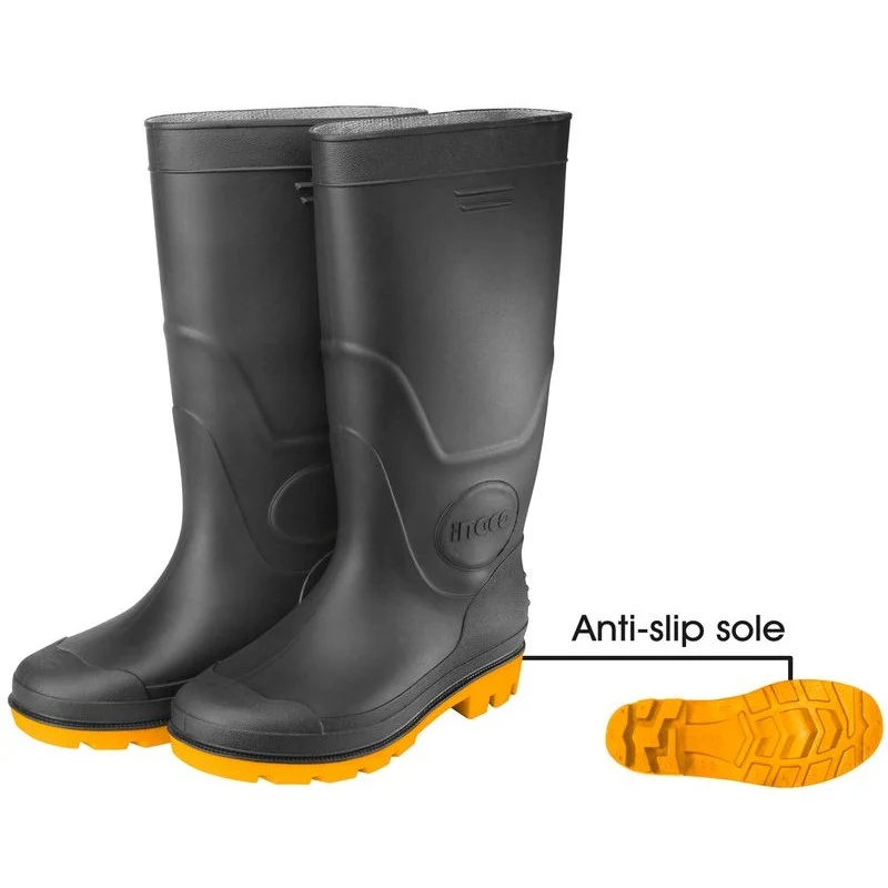 Echipament protectie gradina - Cizme de cauciuc Ingco. Marimea 41
