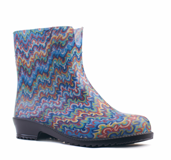 Echipament protectie gradina - Cizme pentru femei scurte, multicolor, marimea 40
