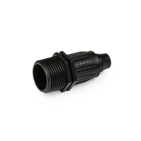 Accesorii irigat - Conector Tub Picurare 16mm cu Filet Exterior 1/2 Bradas, Racord direct Tata Quick Joint Irigatii