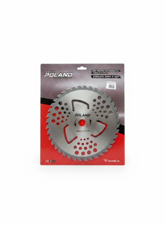 Discuri motocoasa - Disc Hibrid Motocoasa cu Widia si 3 Cutite Integrate 40T, Disc Profesional pentru Defrisare si Maruntire