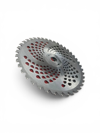 Discuri motocoasa - Disc Motocoasa Bombat cu Pastile Widia 40T, Cutit Circular de Defrisare Eficienta si Protectie Sol