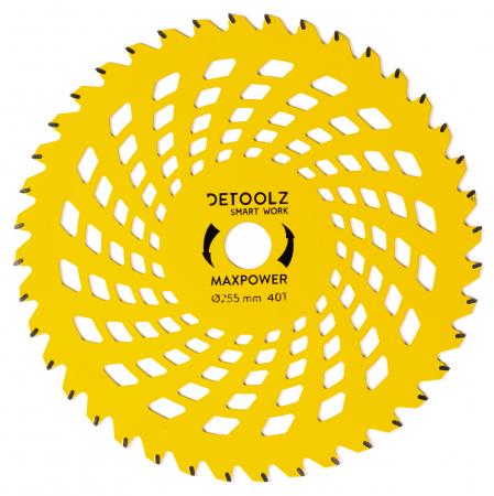 Discuri motocoasa - Disc motocositoare 40T Vidia, 255 x 25.4 x 2 mm