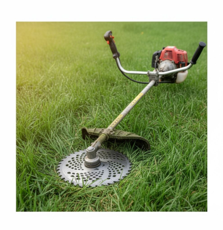 Disc Universal Motocoasa cu Pastile Widia 40T, Cutit Circular Defrisare cu Inel Reductie 22.2mm [2]
