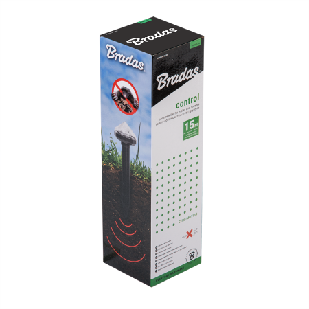 Dispozitiv Solar Anti Cartite si Rozatoare Bradas, Aparat cu Ultrasunete Vibratii si LED Decorativ pentru Gradina [3]