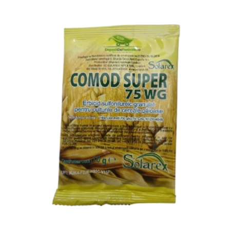 Erbicid - Erbicid Comod Super 75 WG, 10 g, pentru 50 Ari (0.5 Ha), Combatere Buruieni Cereale