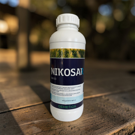 Erbicid Nikosar 60 OD, 1 L, Combatere Costrei si Graminee in Cultura de Porumb [1]