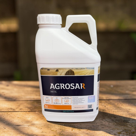 Erbicid Total Agrosar 360 SL, 5 Litri, Substanta Activa Glifosat, Combatere Buruieni [2]
