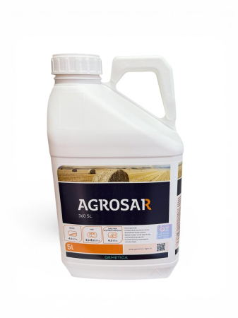 Erbicid - Erbicid Total Agrosar 360 SL, 5 Litri, Substanta Activa Glifosat, Combatere Buruieni