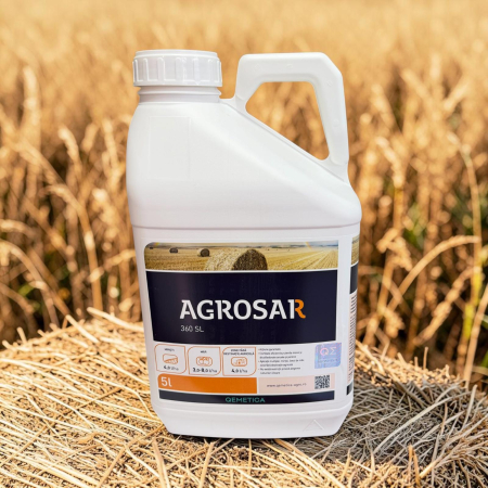 Erbicid Total Agrosar 360 SL, 5 Litri, Substanta Activa Glifosat, Combatere Buruieni [1]