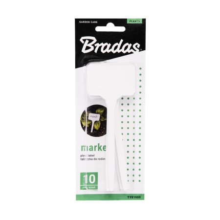 Etichete pentru Plante si Rasaduri 15x5.5cm Bradas, Suport Plastic Mare pentru Marcare Set 10 Bucati [1]