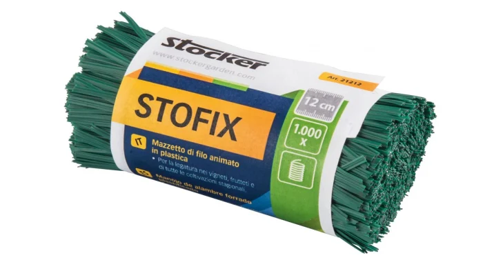 Diverse - Fir Plastificat pentru Legat Stofix, 15 cm, 1000 buc, Rezistent si Flexibil
