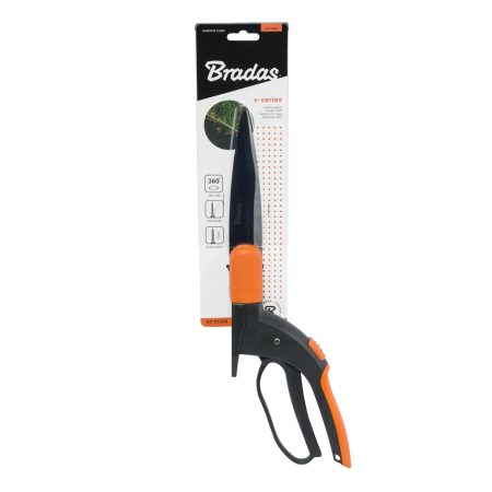 Foarfeca pentru Iarba si Margini Gazon 360 Grade Bradas, Foarfeca Manuala cu Lama Ondulata din Teflon [1]