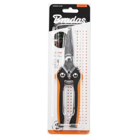 Foarfeca pentru Legume si Flori 8mm, Lama Dreapta, Maner Ergonomic TPR, Bradas KT-V1037 [1]