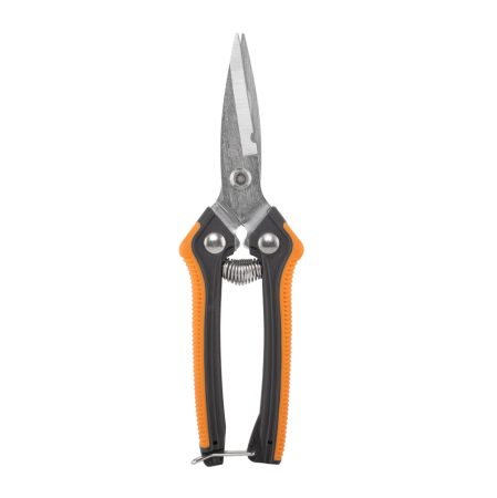 Foarfeci - Foarfeca pentru Legume si Flori 8mm, Lama Dreapta, Maner Ergonomic TPR, Bradas KT-V1037