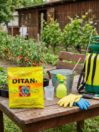 Fungicid Ditan Dithane M-45 - Tratament de Contact Profesional contra Manei si Patarilor [1]