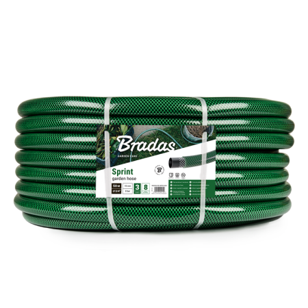 Furtun / banda / tub - Furtun de Gradina Gros 1 tol 25m 3 Straturi Bradas, Furtun Ranforsat de Mare Debit pentru Magistrale de Irigatii