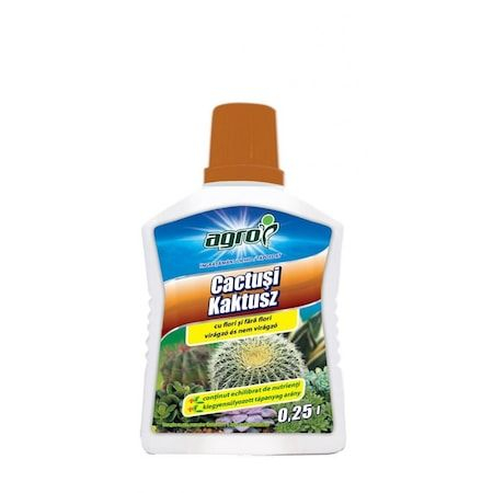 Ingrasaminte plante - FLORI - Îngrășământ lichid Cactuși 250 ML
