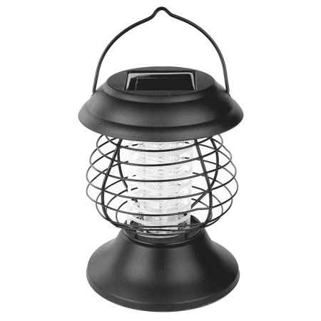 Diverse casa si gradina - Lampa Insecticida Solara LED si UV 25x13cm Bradas, Aparat Anti Tantari Compact pentru Terasa si Balcon