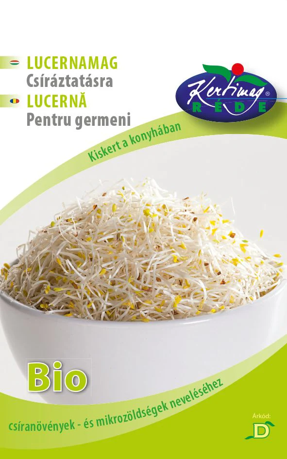 Seminte pentru germinare - Lucerna Bio Germinare – Muguri Delicati, Ideali pentru Detox