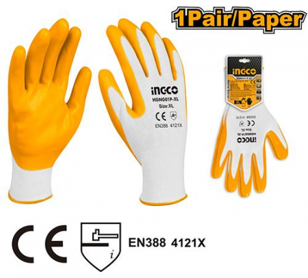 Echipament protectie gradina - Manusi de protectie cauciucate XL