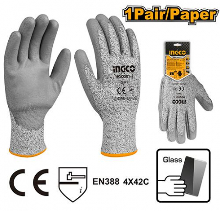 Echipament protectie gradina - Manusi protectie anti taiere XL PROFI