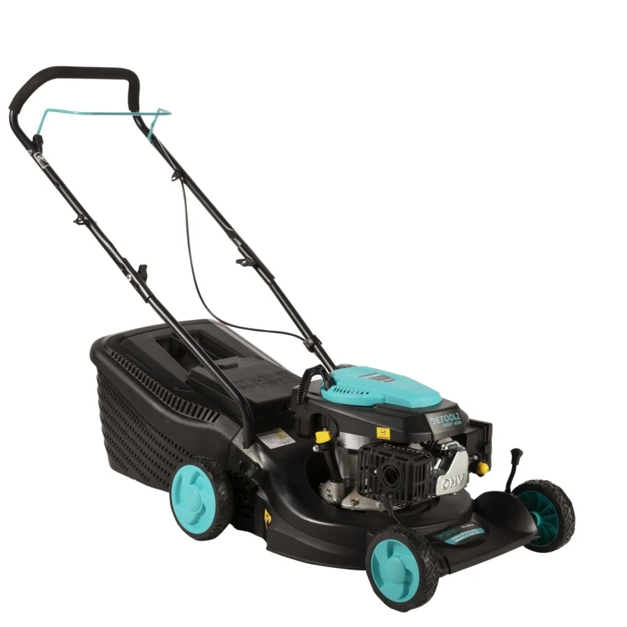Motocoasa - Masina de tuns gazon Detoolz 3.5CP, 146CC, Latime taiere 40cm, Colector 40L, Model G01