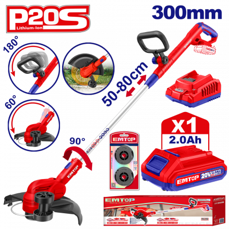 Motocoasa si consumabile / accesorii - Mașină de tuns iarba fără fir, 20V