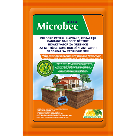 Diverse casa si gradina - Microbec Tableta Tratament Fose Septice si Instalatii Sanitare - Actiune Enzimatica