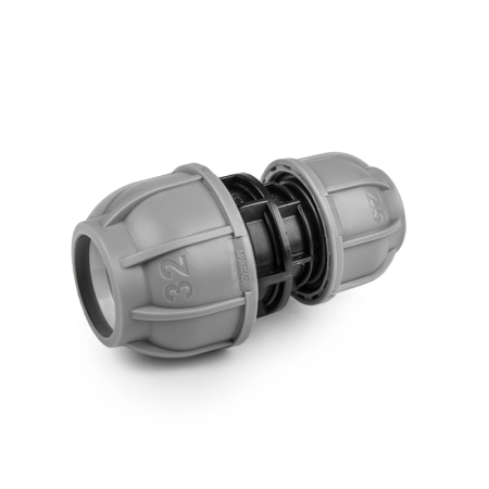 Accesorii irigat - Mufa Compresie PE Redusa (Reductie) 32 mm - 25 mm, PN10, Bradas
