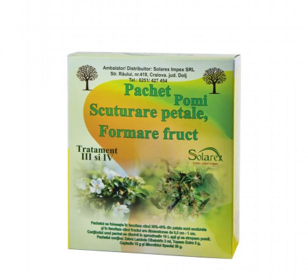 Insecticid - Pachet tratament III și IV pomi scuturare petale ( 10 L apa)