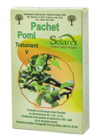 Insecticid - Pachet tratament V pomi ( 100 L apa)