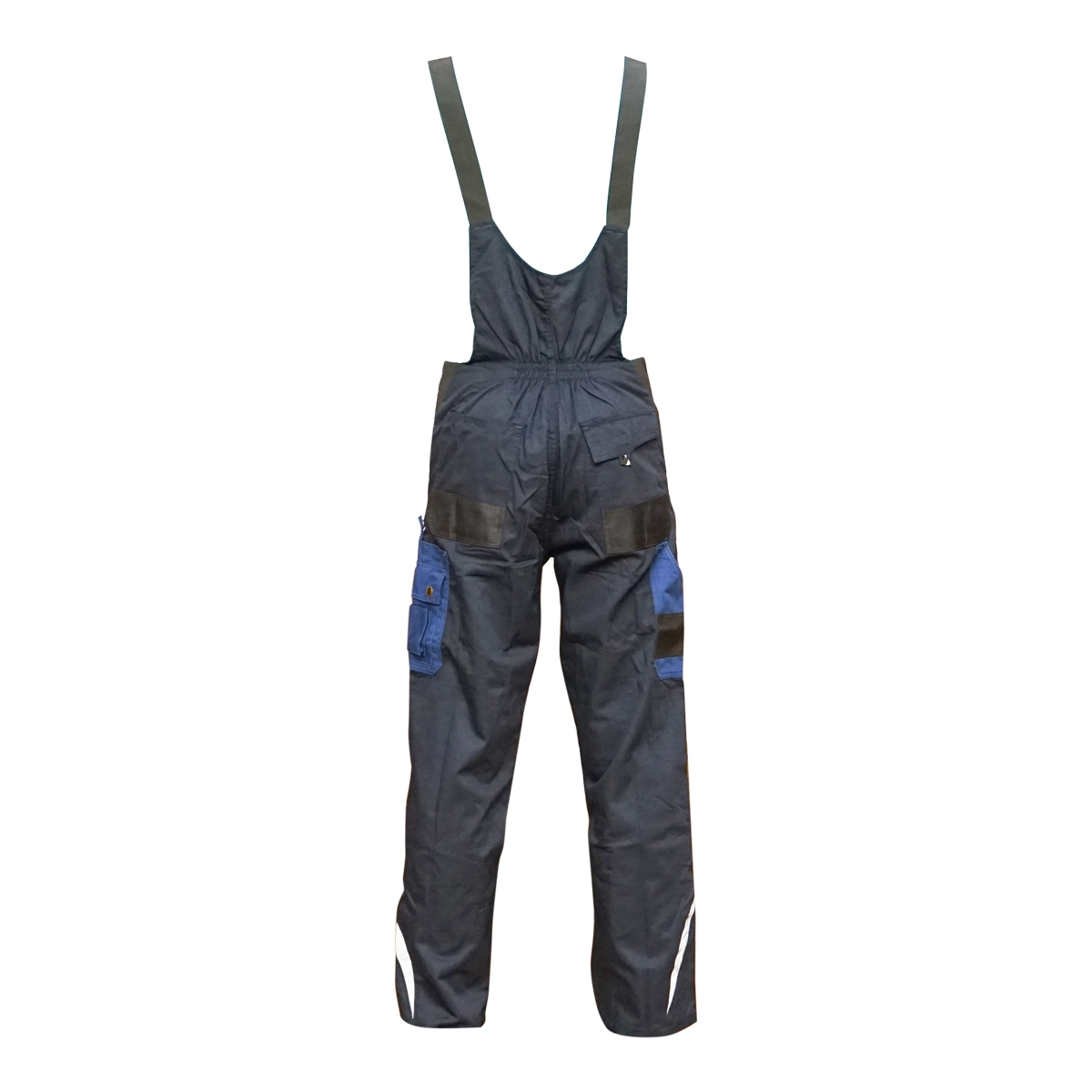 Pantaloni de lucru cu pieptar, albastru navy L [1]