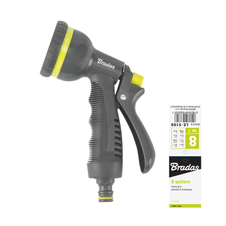 Pistol pentru Irigat cu 8 Functii, Ergonomic, Bradas LE-5100 [1]