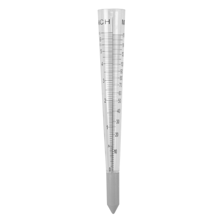 Accesorii agricole - Pluviometru de Gradina Profesional 160mm/m2, Cana Gradata pentru Masurarea Cantitatii de Precipitatii