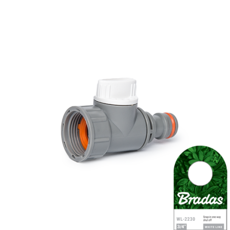 Accesorii irigat - Robinet de Reglaj cu Cuplaj Rapid 3/4 Filet Interior, Supapa Control Debit Bradas