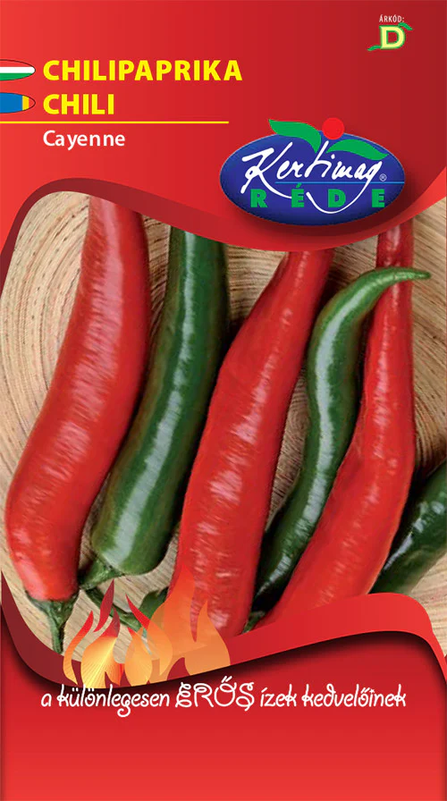 Seminte ardei - Seminte Ardei Chili Cayenne 20 sem - Kertimag - Ardei Iute si Productiv