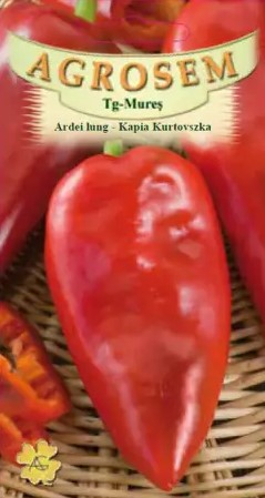 Seminte ardei - Seminte Ardei Kapia Kurtovszka Agrosem - Excelent pentru Copt si Conserve