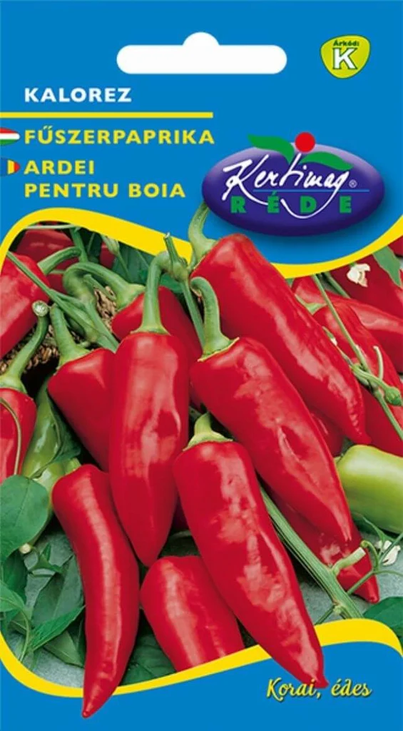 Seminte ardei - Seminte Ardei pentru Boia Kalorez 0.5g Kertimag - Soi Dulce pentru Pudra de Paprika