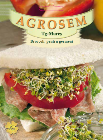 Seminte - Seminte Broccoli pentru Germeni 7g Agrosem - Super-Aliment la Tine Acasa