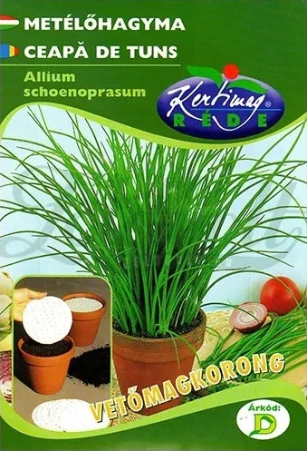 Seminte ceapa - Seminte Ceapa de Tuns pe Disc, Pachet 2 Discuri, Ideala pentru Ghiveci, Kertimag